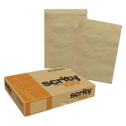 Envelope saco kraft 24x34cm 80gr Scrity