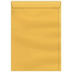 Envelope saco ouro 20x28cm 80gr com 100 unidades