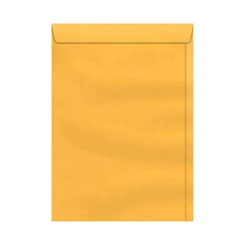 Envelope saco ouro 31x41cm com 100 unidades