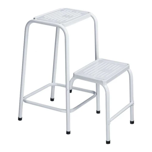 Escada doméstica banqueta com 02 degraus até 100kg EP-300 Utimil