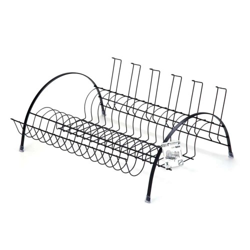 Escorredor de louças fantastik com porta copos preto Arthi Escorredor de louças fantastik com porta copos preto Arthi