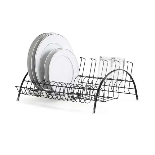 Escorredor de louças fantastik com porta copos preto Arthi Escorredor de louças fantastik com porta copos preto Arthi