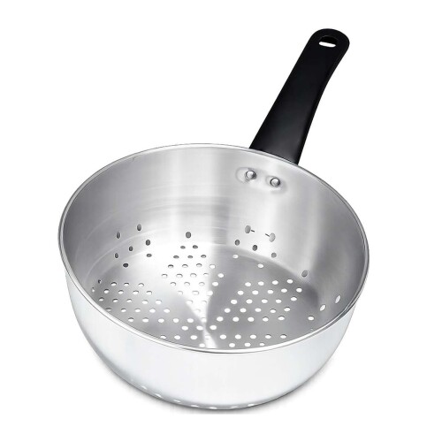 Escorredor de massas de alumínio com cabo Nº20 Lummi Escorredor de massas de alumínio com cabo Nº20 Lummi