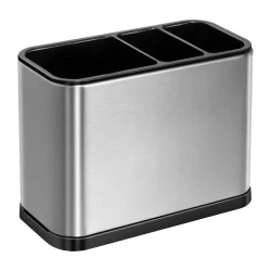 Escorredor de talheres com divisórias inox