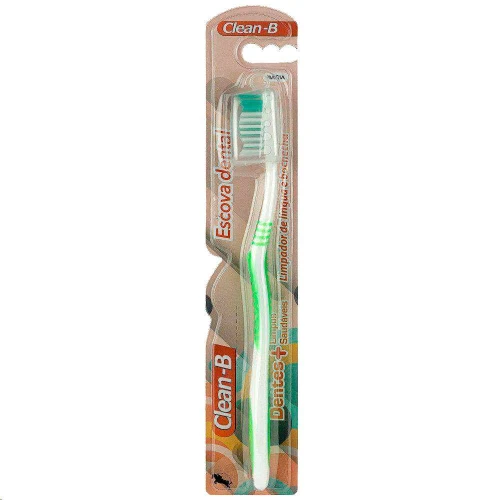 Escova dental adulto macia com capa coloridas