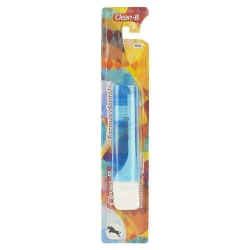 Escova dental adulto média para viagem Clean-B