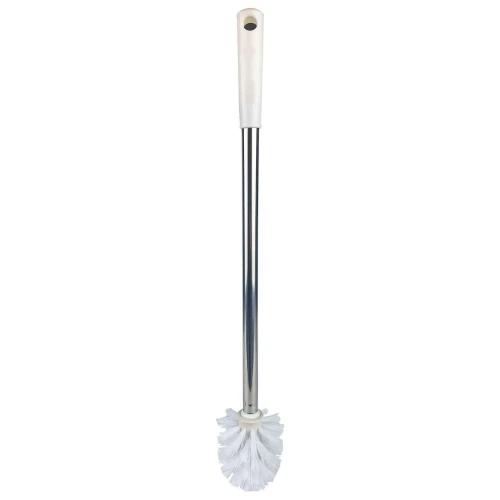 Escova lava sanitário com suporte de plástico