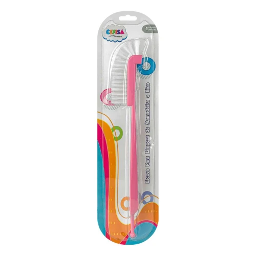 Escova luxo para mamadeira e bico Cefisa