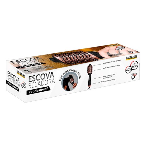 Escova secadora profissional bivolt 1300w Startools Escova secadora profissional bivolt 1300w Startools