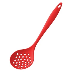 Escumadeira de silicone vermelha 29cm Wellmix