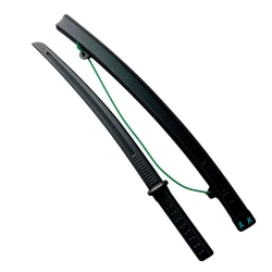 Espada samurai plástica 45cm Amar É