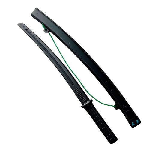 Espada samurai plástica 45cm Amar É