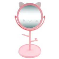 Espelho de mesa gatinho 31x16cm