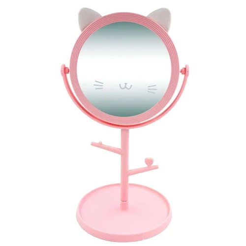 Espelho de mesa gatinho 31x16cm Espelho de mesa gatinho 31x16cm