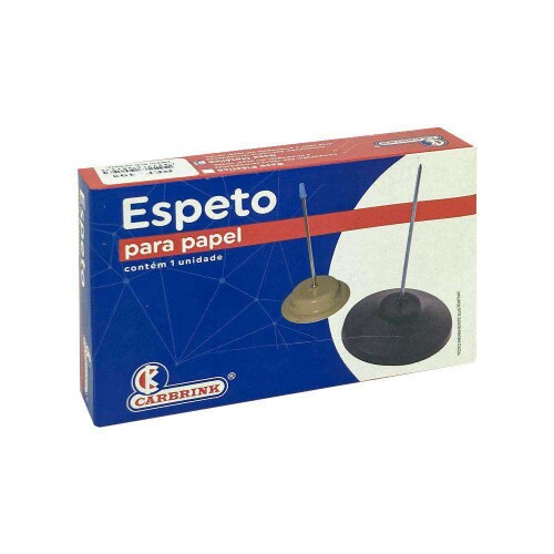Espeto de papel base metálica Espeto de papel base metálica