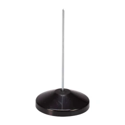 Espeto de papel com base plástico preto Carbrink