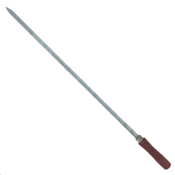 Espeto para churrasco duplo zincado 80cm