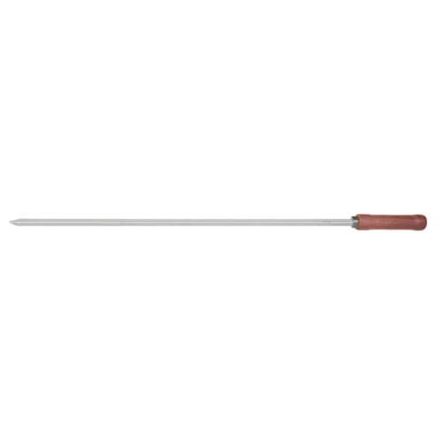 Espeto para churrasco simples zincado 80cm