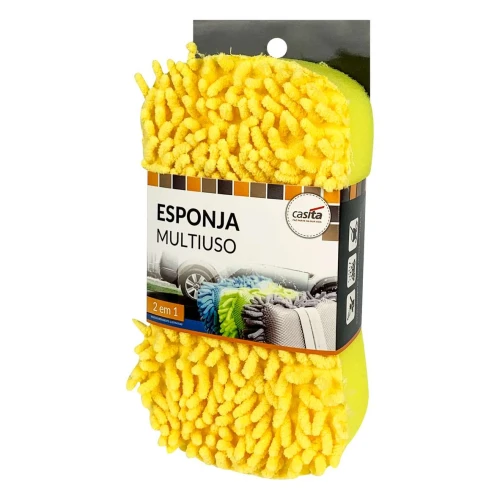 Esponja multiuso de chenille 21x12cm