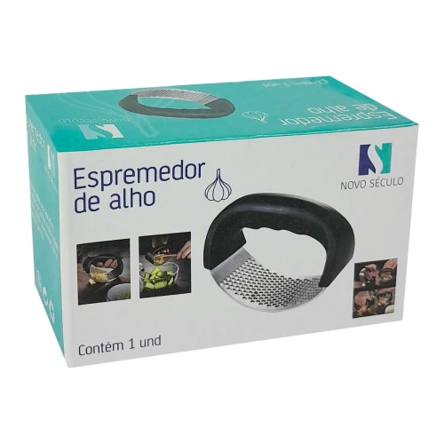 Espremedor de alho inox