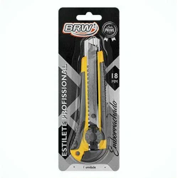 Estilete largo 18mm profissional Brw