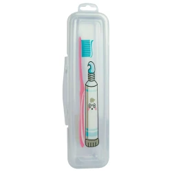 Estojo higiene dental plástico decorado