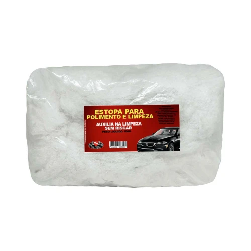 Estopa para polimento 150 gramas Mil milhas Estopa para polimento 150 gramas Mil milhas