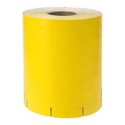 Etiqueta de gondola amarela 90x30mm rolo com 1000 unidades