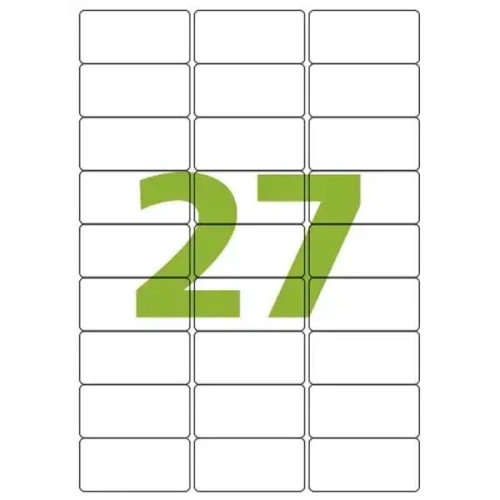 Etiqueta para inkjet 31,0x63,5mm 100 folhas com 27 etiquetas Maxprint