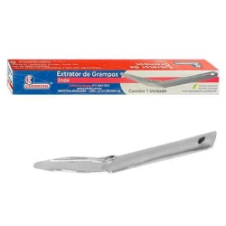 EXTRATOR DE GRAMPO ESPATULA INOX 148 Caixa Com 01 peça CARBRINK