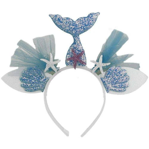 Fantasia saia com gliter + tiara sortida