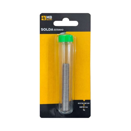 Ferramenta ferro estanho para soldador elétrico 10g 1mm