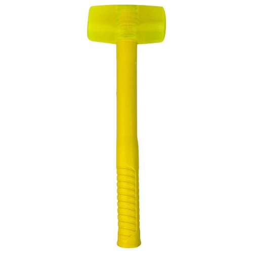 Ferramenta marreta de borracha cabo plastico 33cm