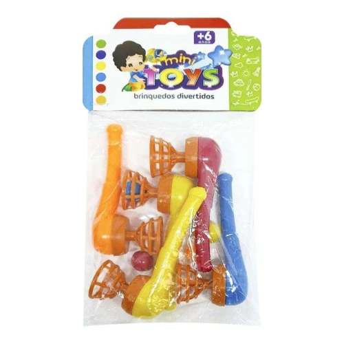 Festas cachimbo com bolinha com 05 unidades sortida Mini Toys