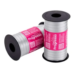 FITA DE CETIM SIMPLES 100MTX7MM CF001 PRATA 084