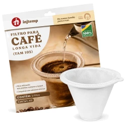 Filtro para café nylon n°103 Injetemp