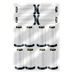 Fio 10 91,4mt 100 jardas com 12 unidades Real Seda