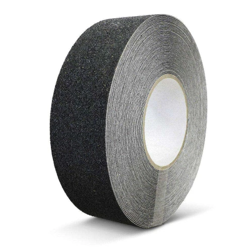 Fita adesiva antiderrapante preta 50mm x 5mt Adere