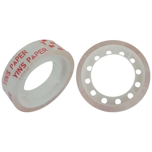 Fita adesiva transparente 12mmX10mt com 10 unidades Fita adesiva transparente 12mmX10mt com 10 unidades