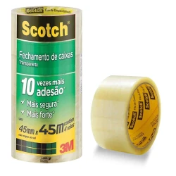 Fita adesiva transparente 45mm X 45mm Scotch 3M