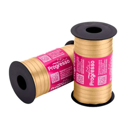 Fita cetim simples 100mtx7mm aveia 2053