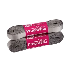 Fita cetim simples 10mtx10mm cinza 1222