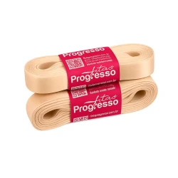 Fita cetim simples 10mtx15mm aveia 2053