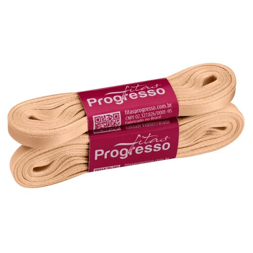 Fita cetim simples 10mtx7mm aveia 2053