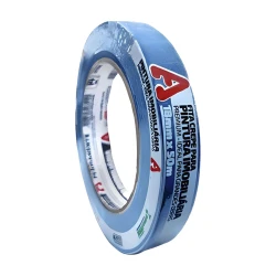 Fita crepe 18mm x 50mt azul para pintura imobiliária Adere