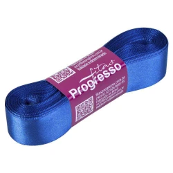 Fita de cetim simples 10mt x 15mm azul pavão 276 Progresso