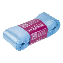 Fita de cetim simples 10mt x 38mm azul bebê 212 Progresso