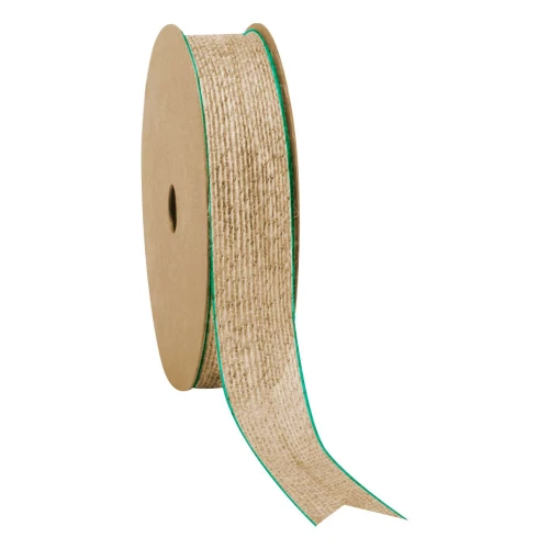 Fita de juta 2,5cm x 10 metros com detalhe sortidos