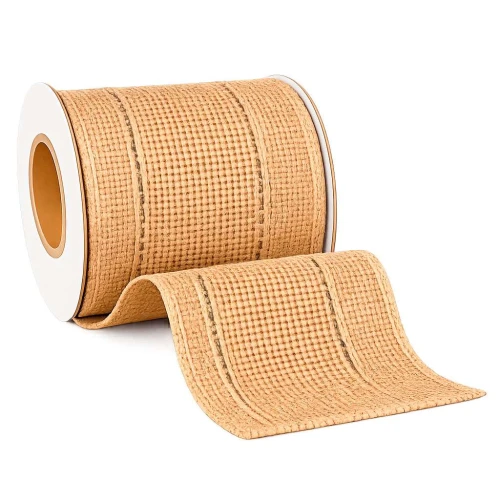 Fita de juta crua 6,3x270cm