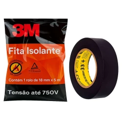 Fita isolante 18mm x 5mt blister 3M